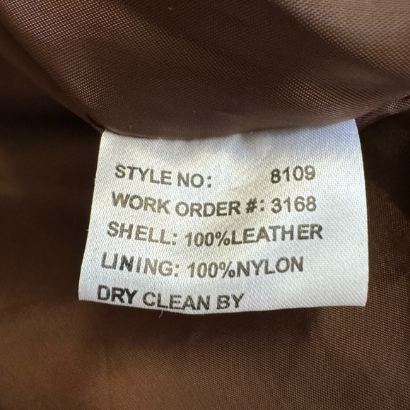 Vtg.Margaret Godfrey Chocolate Brown Suede jacket with 2 front pockets.Size 8 - Picture 4 of 7